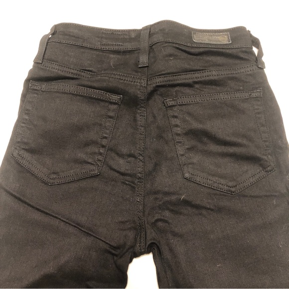 AG Mila Super High Rise Skinny Jean | Ankle | Black | 24 Waist - Picture 6 of 6
